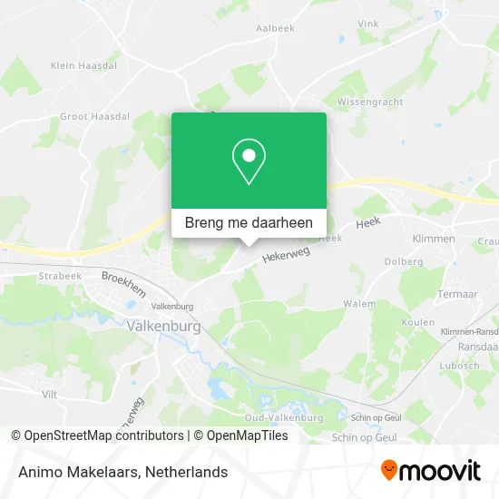 Animo Makelaars kaart
