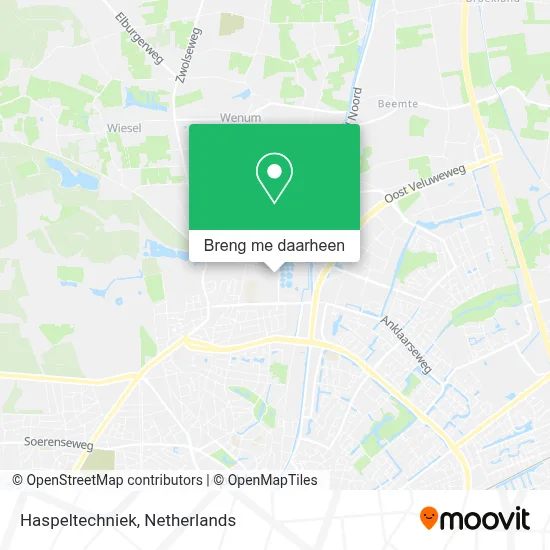 Haspeltechniek kaart