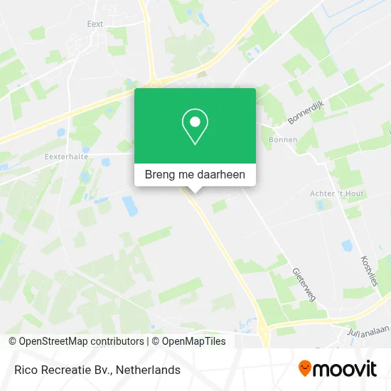 Rico Recreatie Bv. kaart