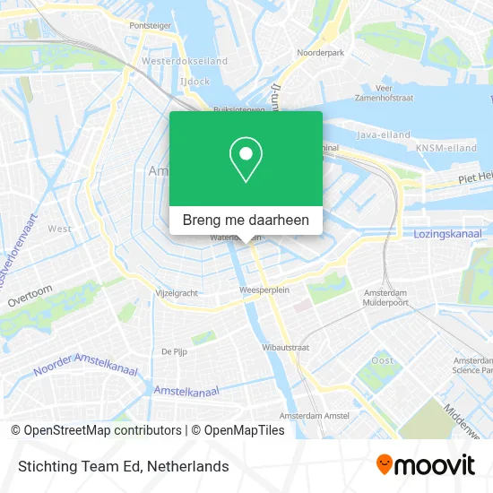 Stichting Team Ed kaart