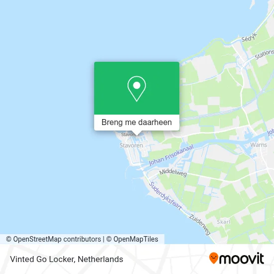 Vinted Go Locker kaart