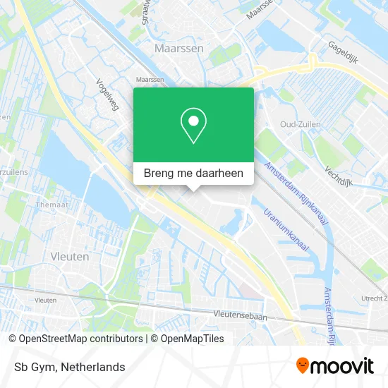 Sb Gym kaart