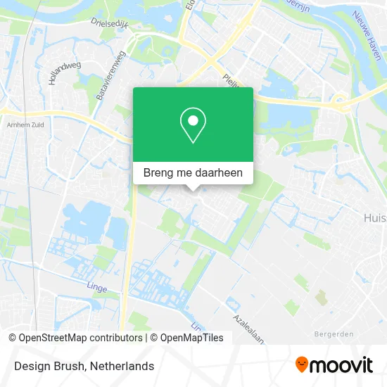 Design Brush kaart