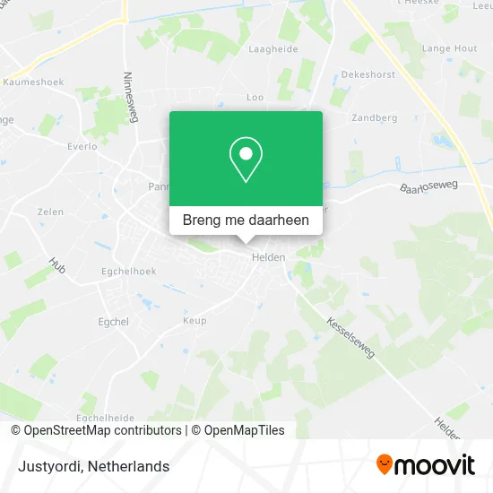 Justyordi kaart