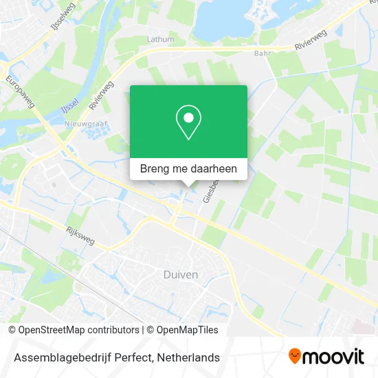 Assemblagebedrijf Perfect kaart