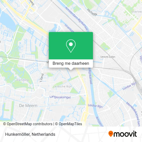 Hunkemöller kaart