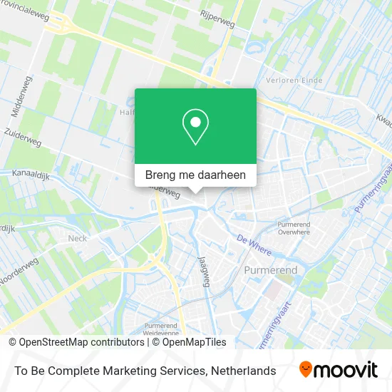 To Be Complete Marketing Services kaart