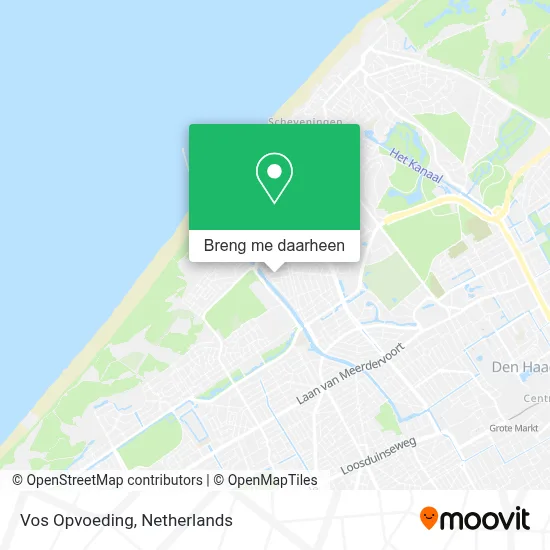 Vos Opvoeding kaart