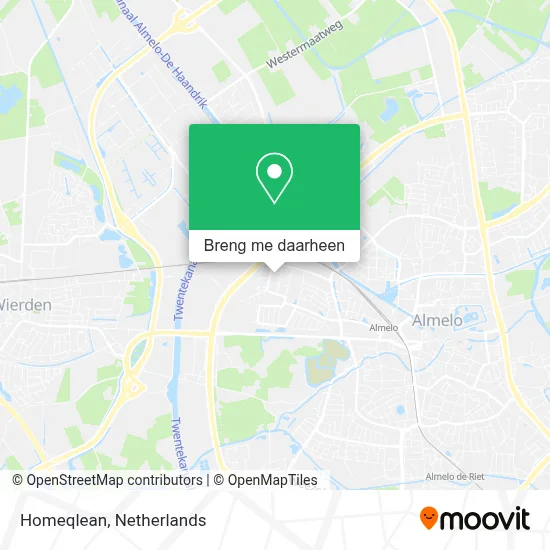 Homeqlean kaart