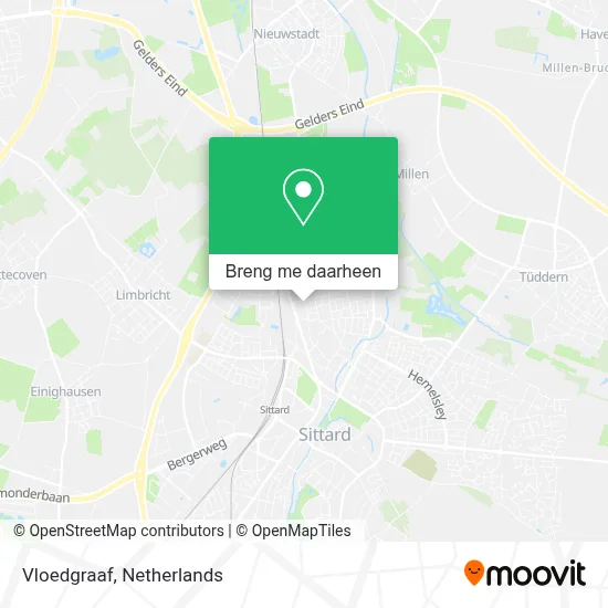 Vloedgraaf kaart