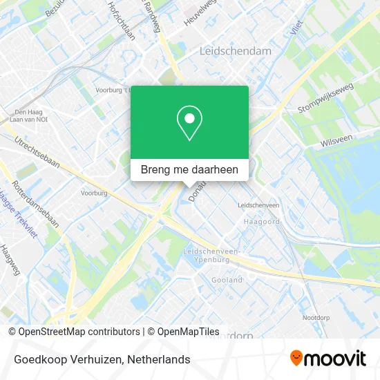 Goedkoop Verhuizen kaart