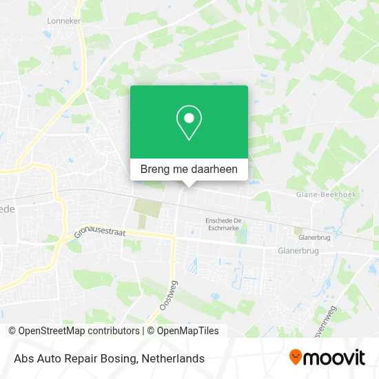 Abs Auto Repair Bosing kaart