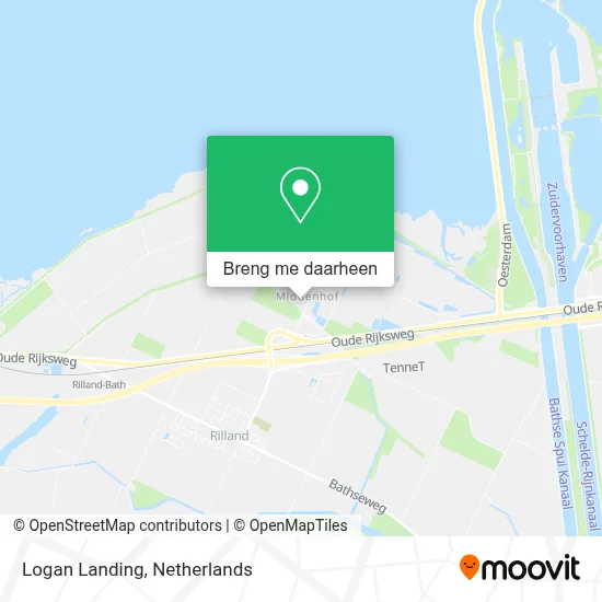 Logan Landing kaart