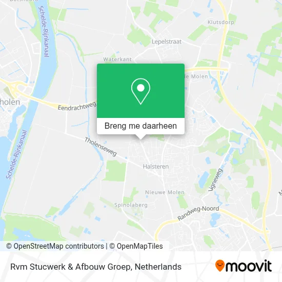 Rvm Stucwerk & Afbouw Groep kaart