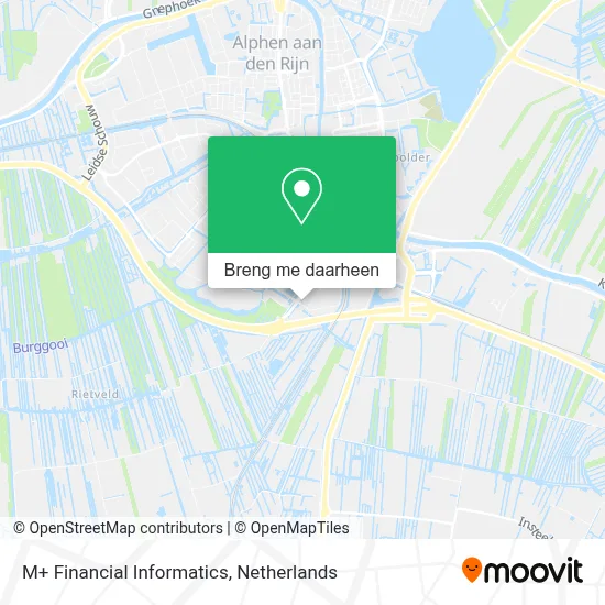 M+ Financial Informatics kaart