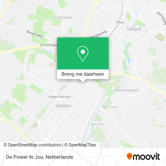 De Power In Jou kaart