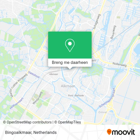 Bingoalkmaar kaart