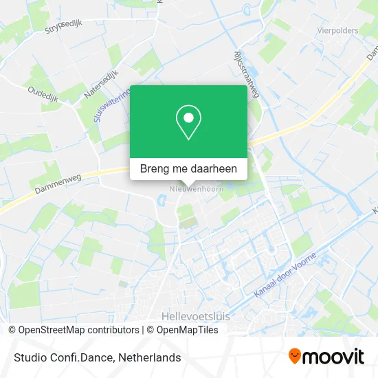 Studio Confi.Dance kaart