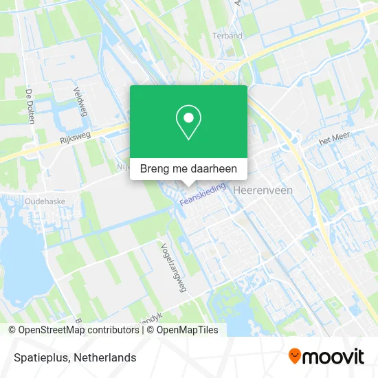 Spatieplus kaart