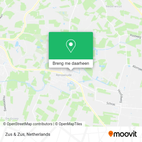 Zus & Zus kaart