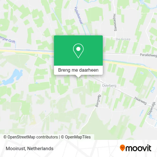 Mooirust kaart
