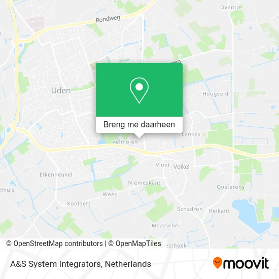 A&S System Integrators kaart
