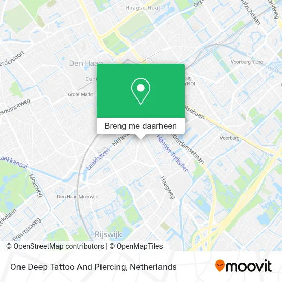 One Deep Tattoo And Piercing kaart