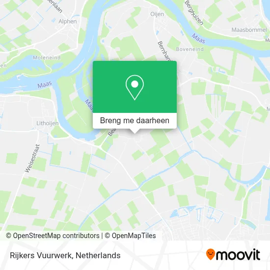Rijkers Vuurwerk kaart