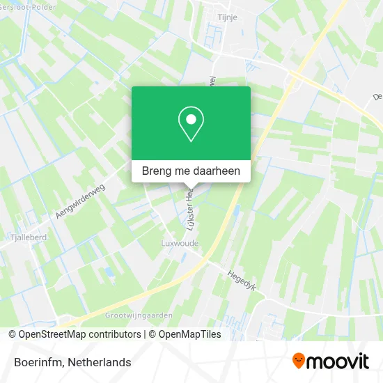 Boerinfm kaart