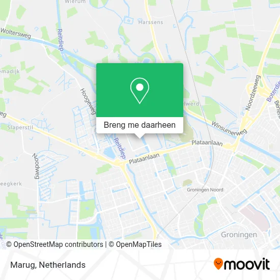 Marug kaart