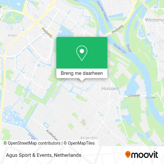 Agus Sport & Events kaart