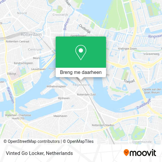 Vinted Go Locker kaart