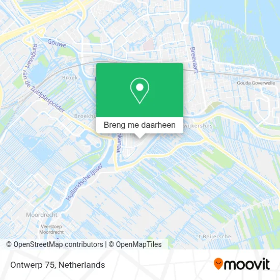 Ontwerp 75 kaart