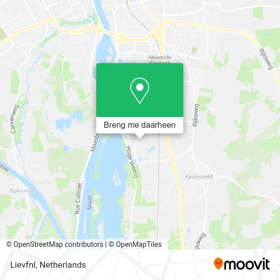 Lievfnl kaart