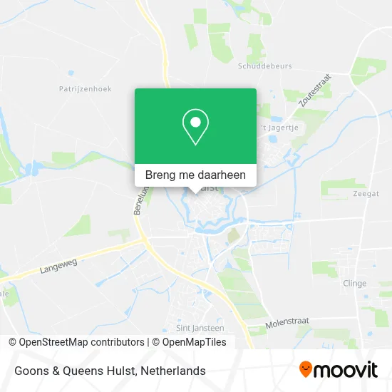 Goons & Queens Hulst kaart