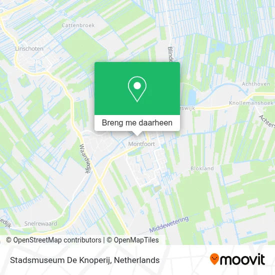 Stadsmuseum De Knoperij kaart