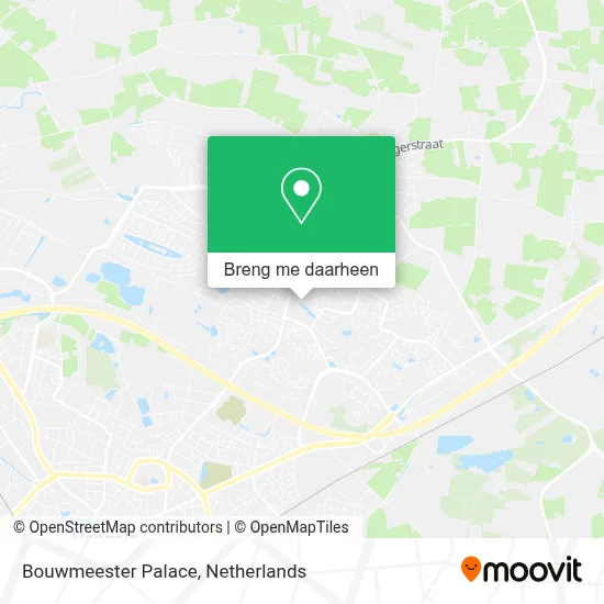 Bouwmeester Palace kaart