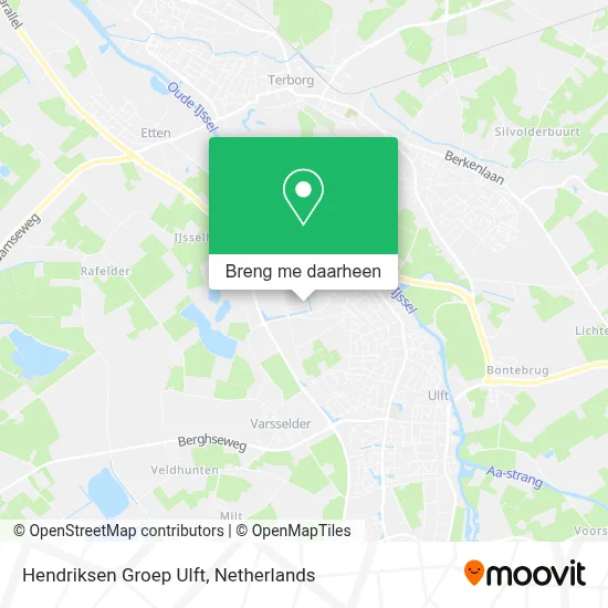 Hendriksen Groep Ulft kaart