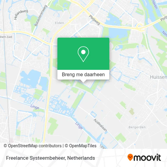 Freelance Systeembeheer kaart