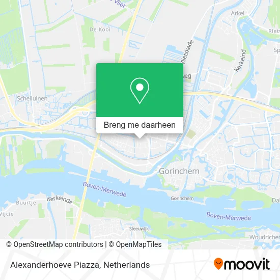 Alexanderhoeve Piazza kaart