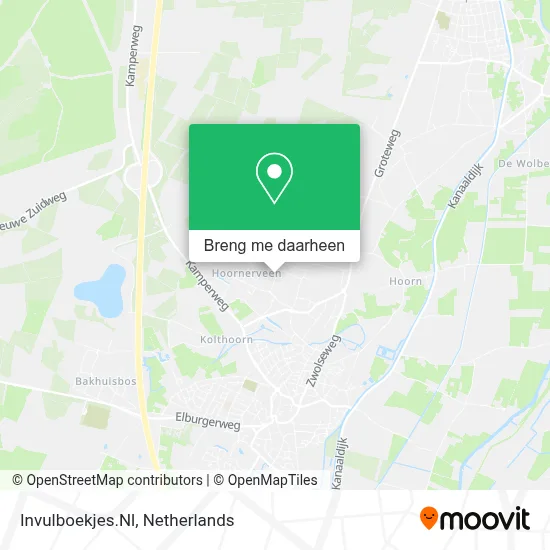 Invulboekjes.Nl kaart
