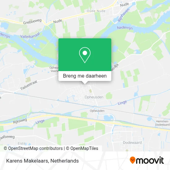 Karens Makelaars kaart