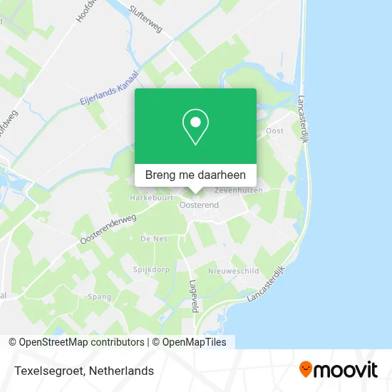 Texelsegroet kaart