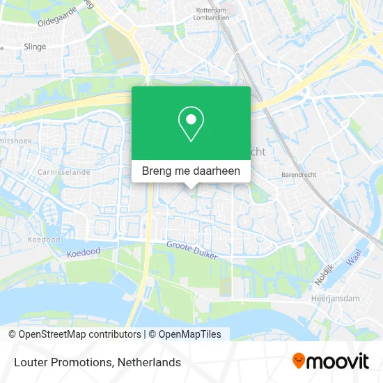 Louter Promotions kaart