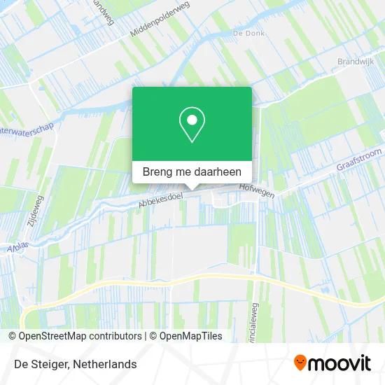 De Steiger kaart