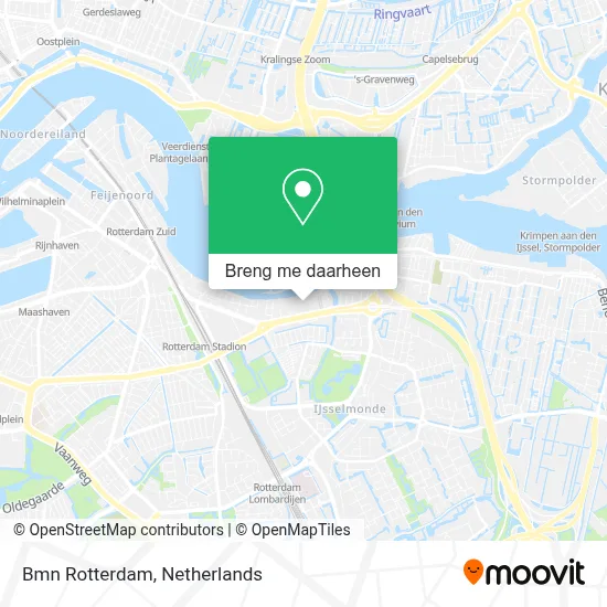 Bmn Rotterdam kaart