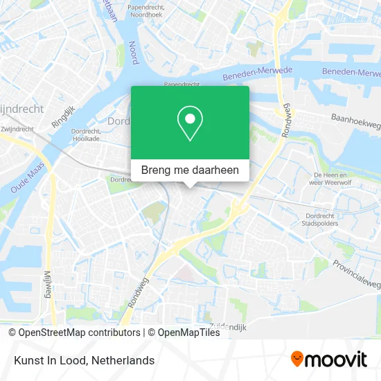 Kunst In Lood kaart