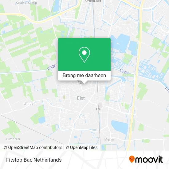Fitstop Bar kaart