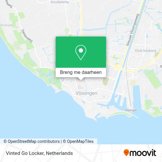 Vinted Go Locker kaart