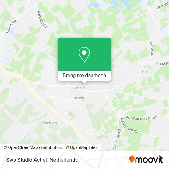 Swb Studio Actief kaart